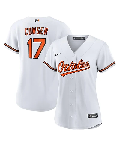 Nike Women's Colton Cowser White Baltimore Orioles Home Replica Jersey