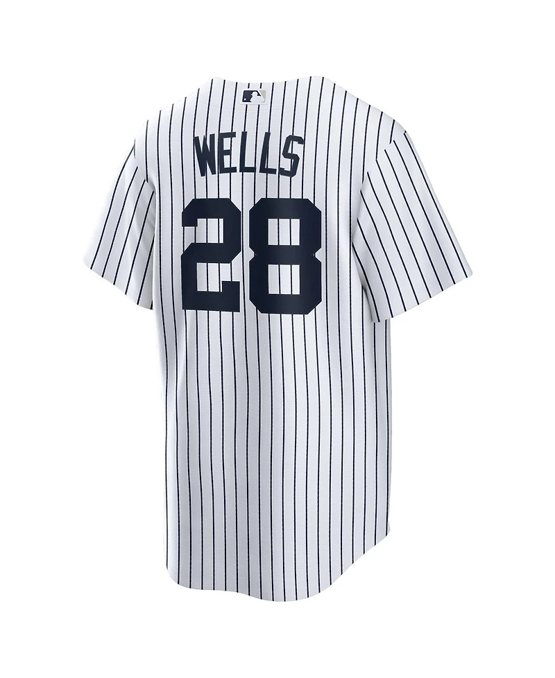 Nike Men's Austin Wells White New York Yankees Home Replica Jersey