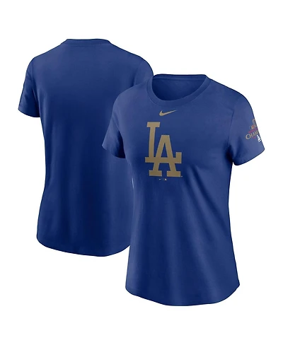 Nike Women's Royal Los Angeles Dodgers 2025 Gold Collection T-Shirt