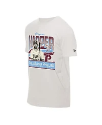 New Era Men's Bryce Harper Cream Philadelphia Phillies Batter Up T-Shirt