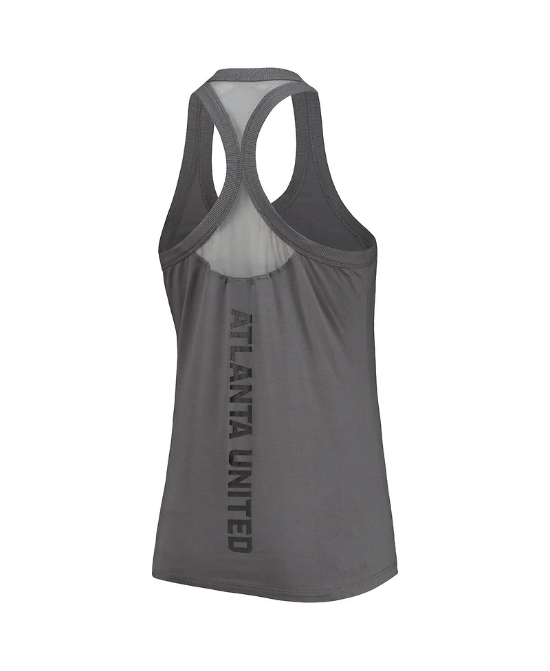 The Wild Collective Women's Gray Atlanta United Fc Athleisure Tank Top