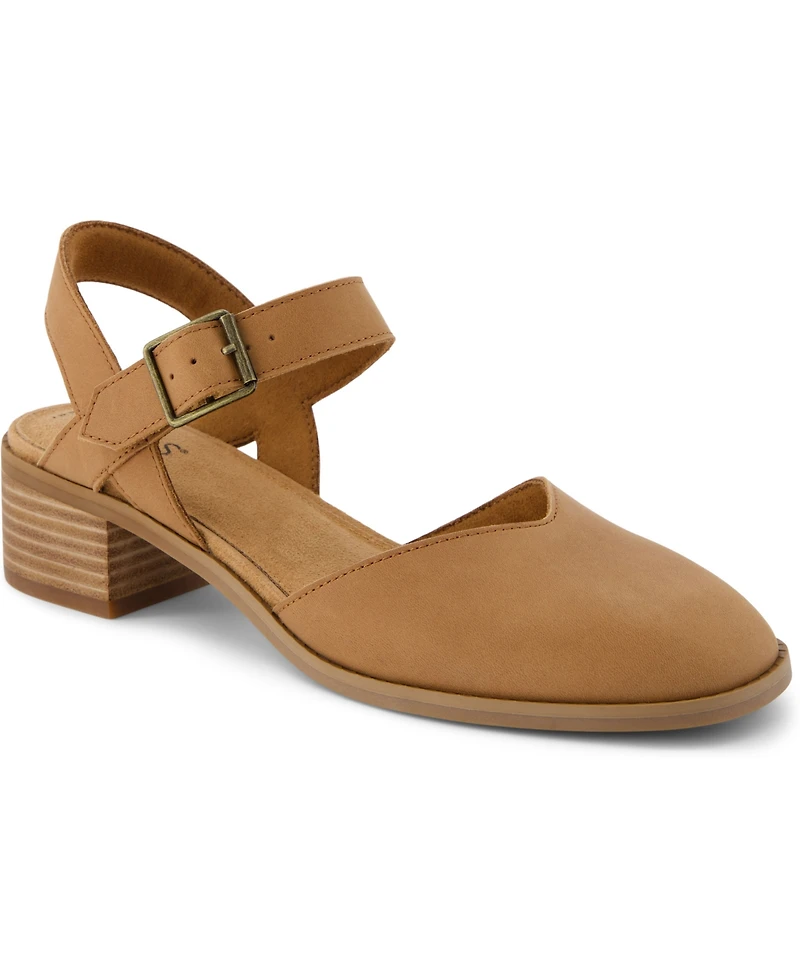 Toms Women's Jaclyn Mary Jane Round Toe Sandals