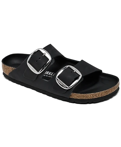 Birkenstock Women's Arizona Big Buckle Oiled Leather Sandals from Finish Line
