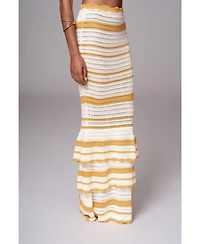 Jluxlabel Women's Corazon Ruffle Skirt Set