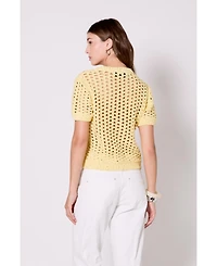 endless rose Women's Sequins Knit Top