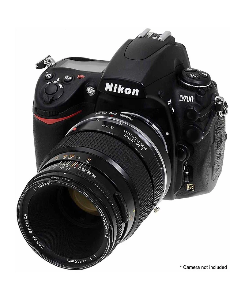 Fotodiox Mount Adapter for Bronica Sq Lens to Nikon F-Mount Camera