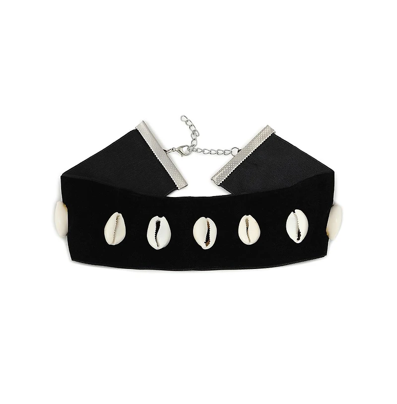 Sohi Women's Silver Plated Designer Necklace