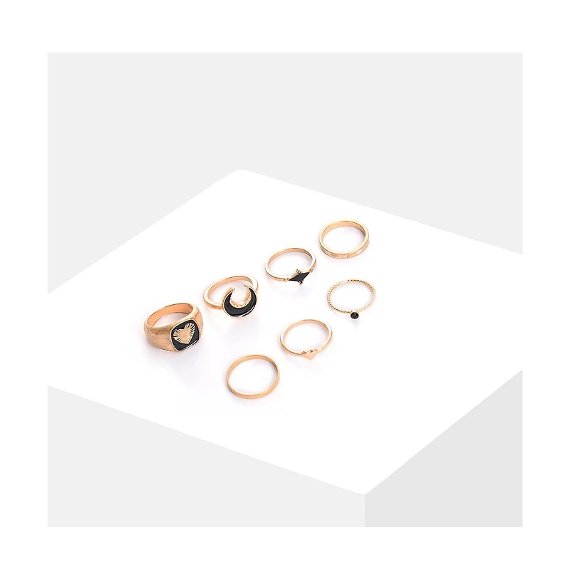 Sohi Women's Celestrial Multi-Layer Ring