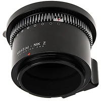 Fotodiox Pro Lens Mount Adapter for Mamiya 645 (M645) Mount Af/Af-d Lenses to Nikon Z-Mount Mirrorless Camera Bodies