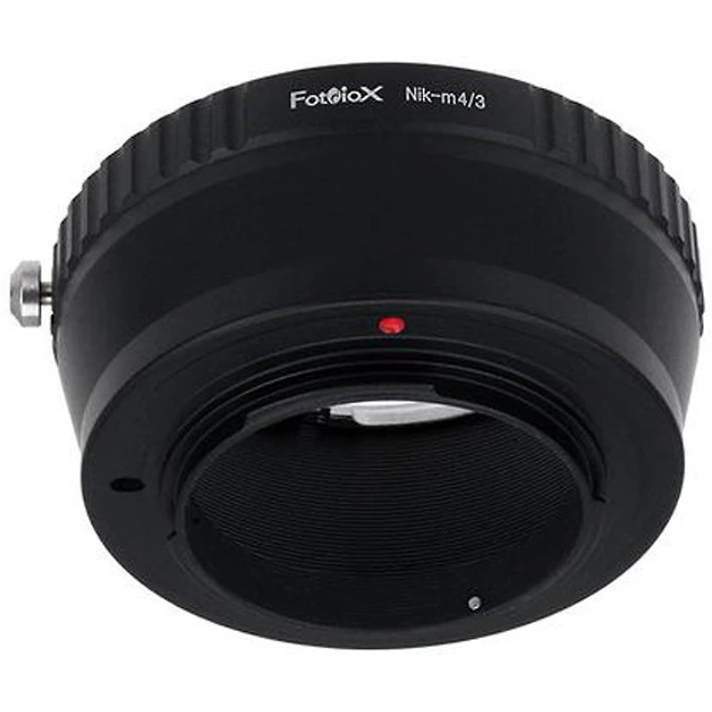 Fotodiox Lens Mount Adapter for Nikon Nikkor F Mount D/Slr Lens to Micro Four Thirds (Mft, M4/3) Mount Mirrorless Camera Body