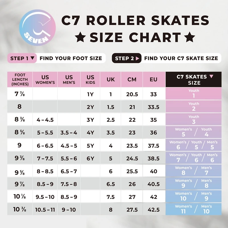 C7skates Vixen Quad Roller Skates