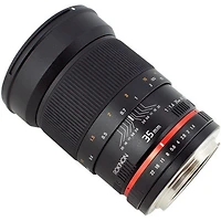 Rokinon 35mm f/1.4 Aspherical Lens with Automatic Chip for Nikon F