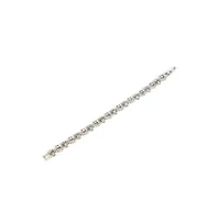 Sohi Women's Floral Stone Statement Bracelet