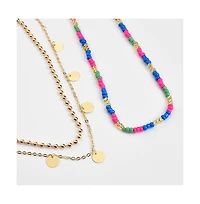 Sohi Women's Everyday Multi-Layer Necklace