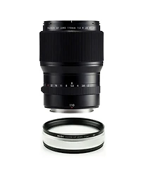 Fujifilm Gf 110mm f/2 R Lm Wr Lens with NiSi Close Up Lens Kit