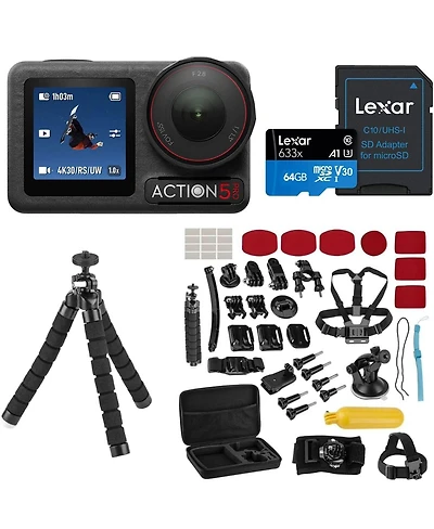 Dji Osmo Action 5 Pro Camera Standard Combo With Accessories Kit
