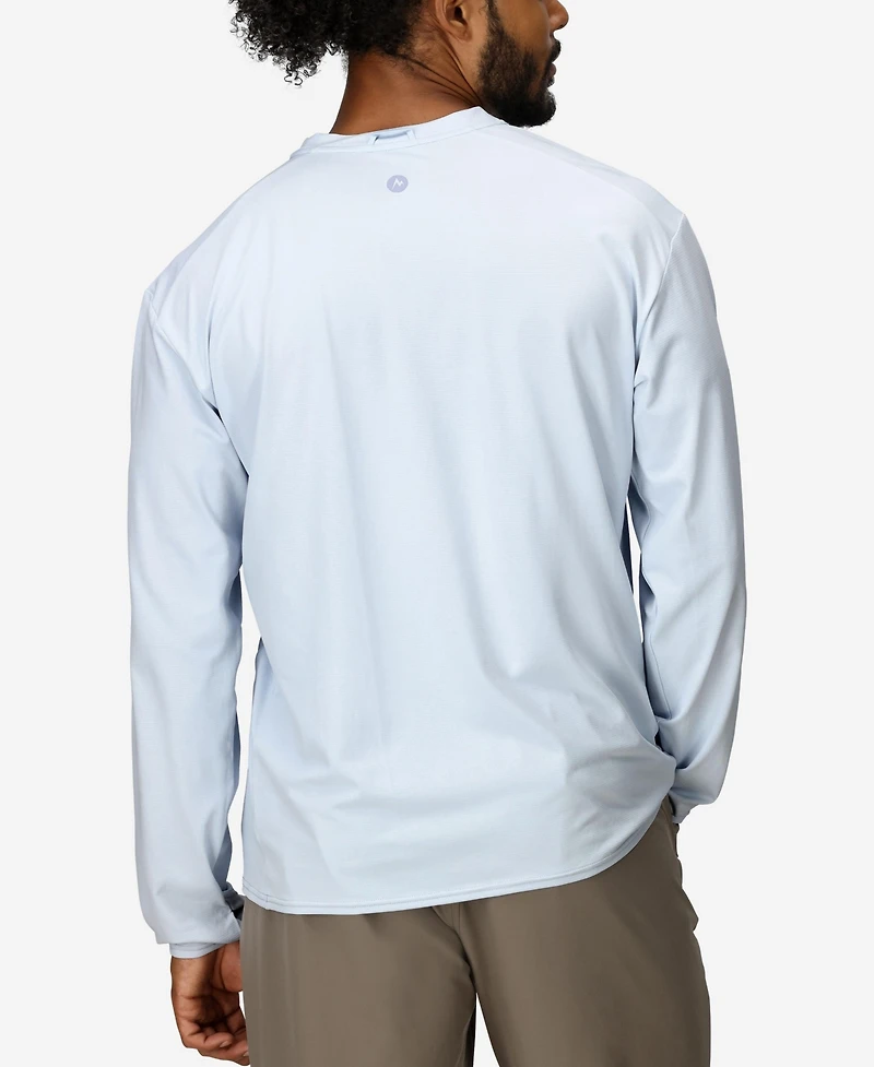 Marmot Men's AirExchange Ultraviolet Protection Factor 50 Crew Long Sleeve T-Shirt