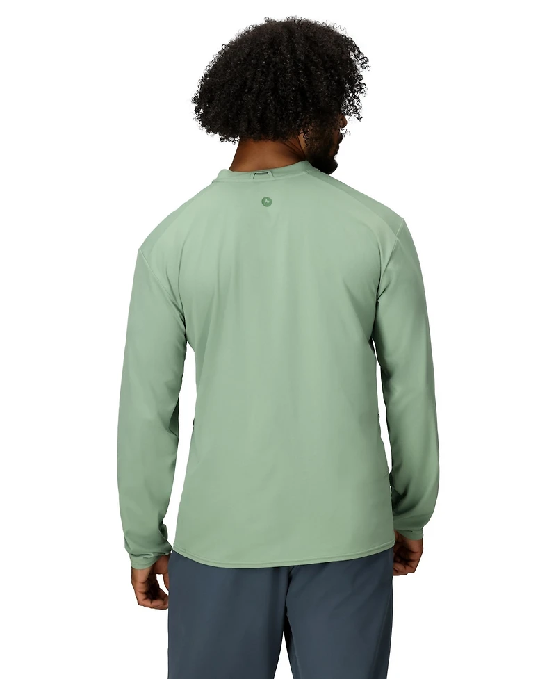 Marmot Men's AirExchange Ultraviolet Protection Factor 50 Crew Long Sleeve T-Shirt