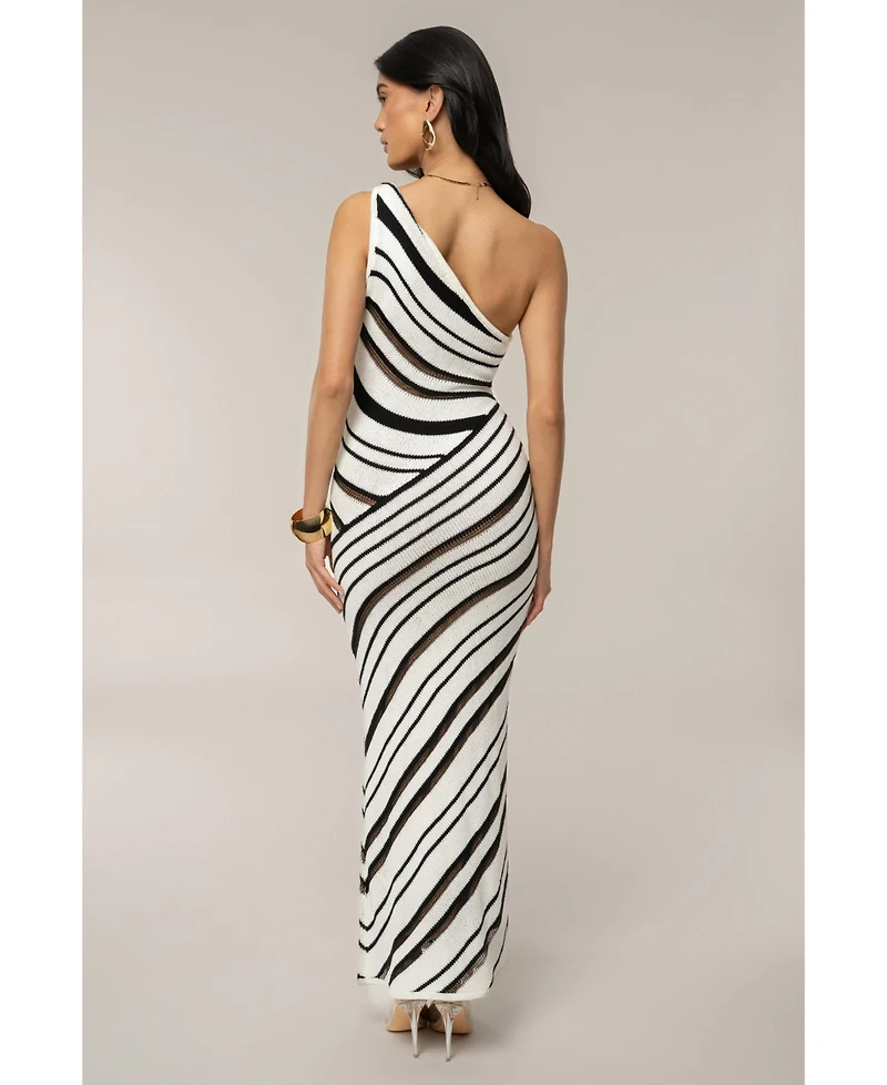 Jluxlabel Women's Sanibel Ruched Maxi Knit Dress