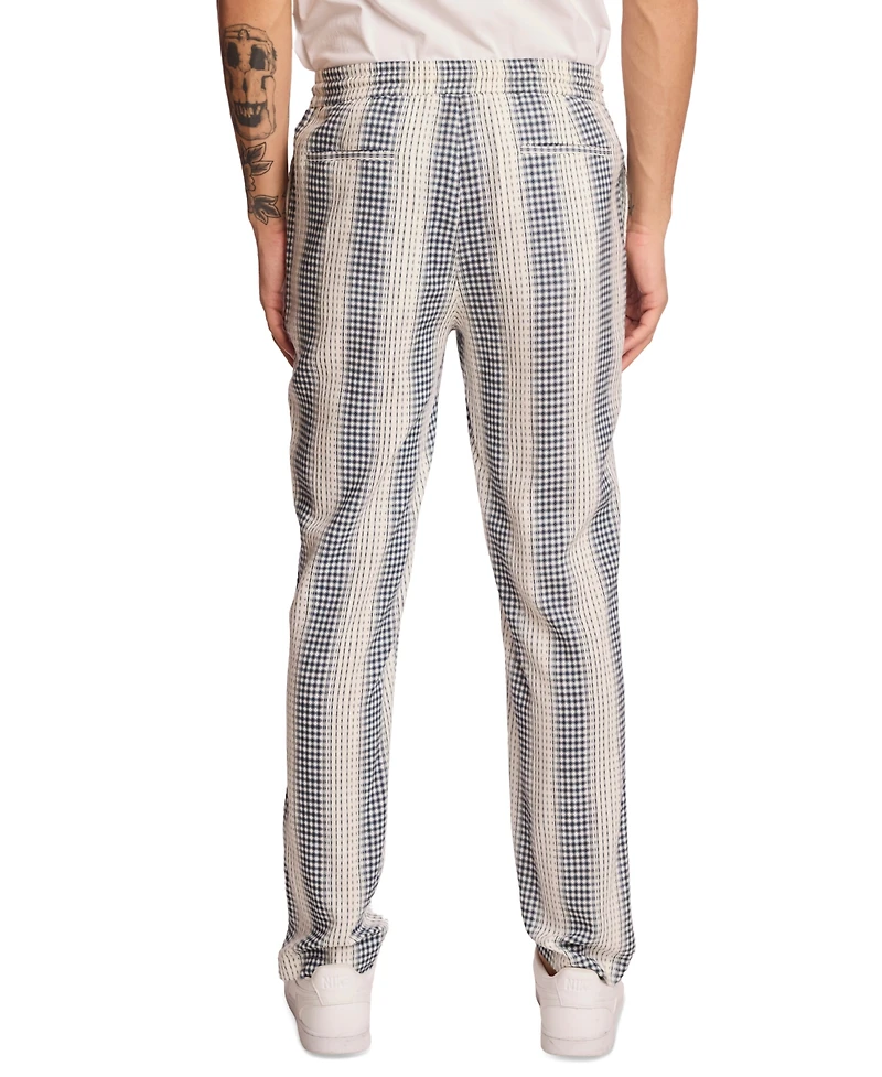 Paisley & Gray Men's Chester Diamond Striped Drawstring Pants