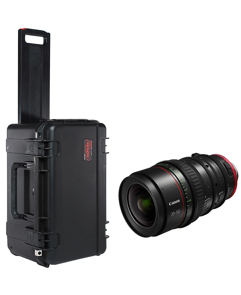 Canon Cn-e 20-50mm T2.4 L Fp Cinema Eos Flex Lens with Rl-S1 Relay Converter for Canon Ef and Pl Mount