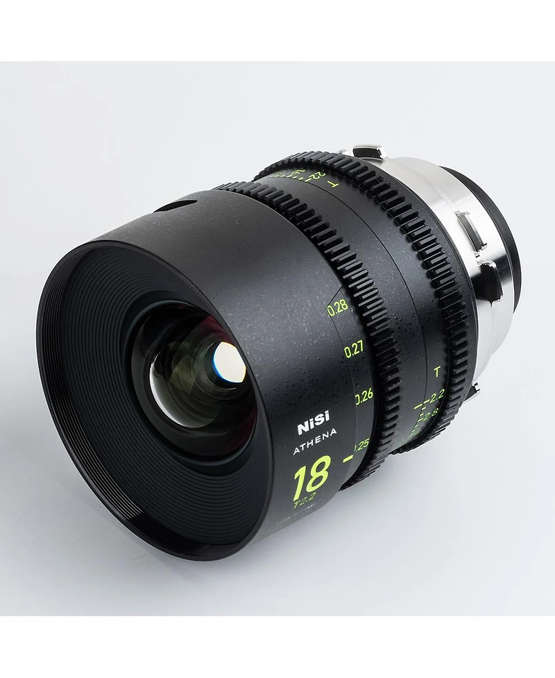 NiSi Athena Prime 18mm T2.2 Cine Lens with Filter Holder, Pl Mount