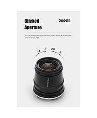 TTArtisan 17mm f/1.4 Lens for Sony E, Black