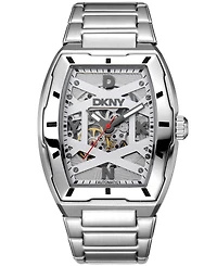 Dkny Men's Urban Automatic Stainless Steel Bracelet Watch, 51mm