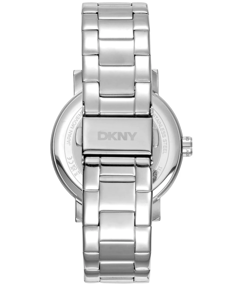 Dkny Women's Soho Maxi Stainless Steel Bracelet Watch, 40mm