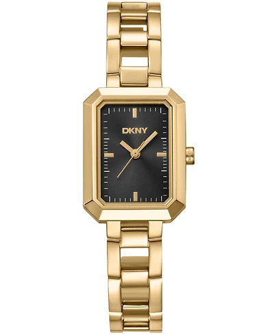 Dkny Women's Uptown Gold-Tone Stainless Steel Bracelet Watch, 36mm