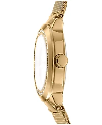 Dkny Women's Eastside Gold-Tone Stainless Steel Bracelet Watch, 28mm