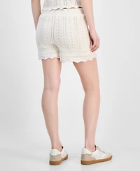 And Now This Women's Crochet Shorts