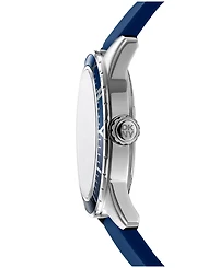 Dkny Men's Crosby Sport Blue Silicone Strap Watch, 42mm