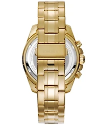 Dkny Men's Central Park Chronograph Gold-Tone Stainless Steel Bracelet Watch, 42mm