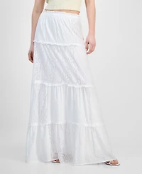 And Now This Women's Lace Eyelet Maxi Skirt, Exclusively at Macy's