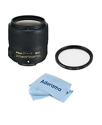 Nikon 35mm f/1.8G Ed Af-s Nikkor Lens, Bundle with ProOptic 58mm Multi Coated Uv Slim Filter, Cleaning Cloth