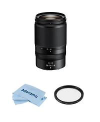 Nikon Nikkor Z 28-75mm f/2.8 Lens, Bundle with ProOptic Pro Digital 67mm Multi Coated Uv Slim Filter, Cleaning Cloth