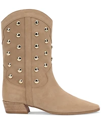 Vince Camuto Women's Prilie Studded Snip-Toe Western Boots