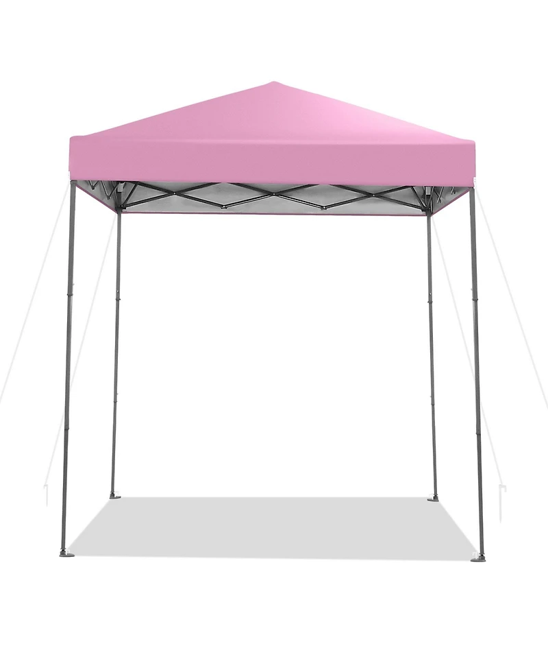 Outdoor Pop-Up Canopy Tent with Upf 50+ Sun Protection for Patio or Events
