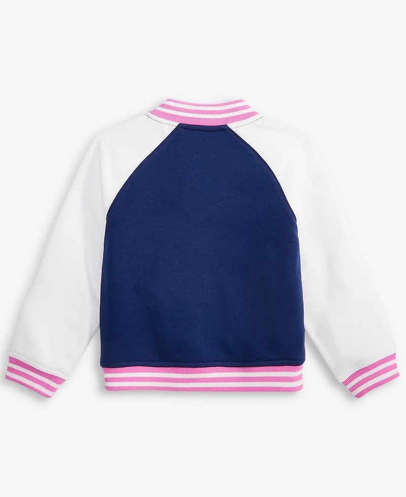 Epic Threads Toddler Girls Knit Bomber Jacket, Exclusively at Macy's