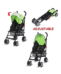 Costway Toddler Folding Lightweight Umbrella Travel Stroller w/ Storage Basket