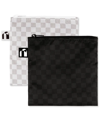 Bumkins Rich and Bougee Large Snack Bags, 2 Pack