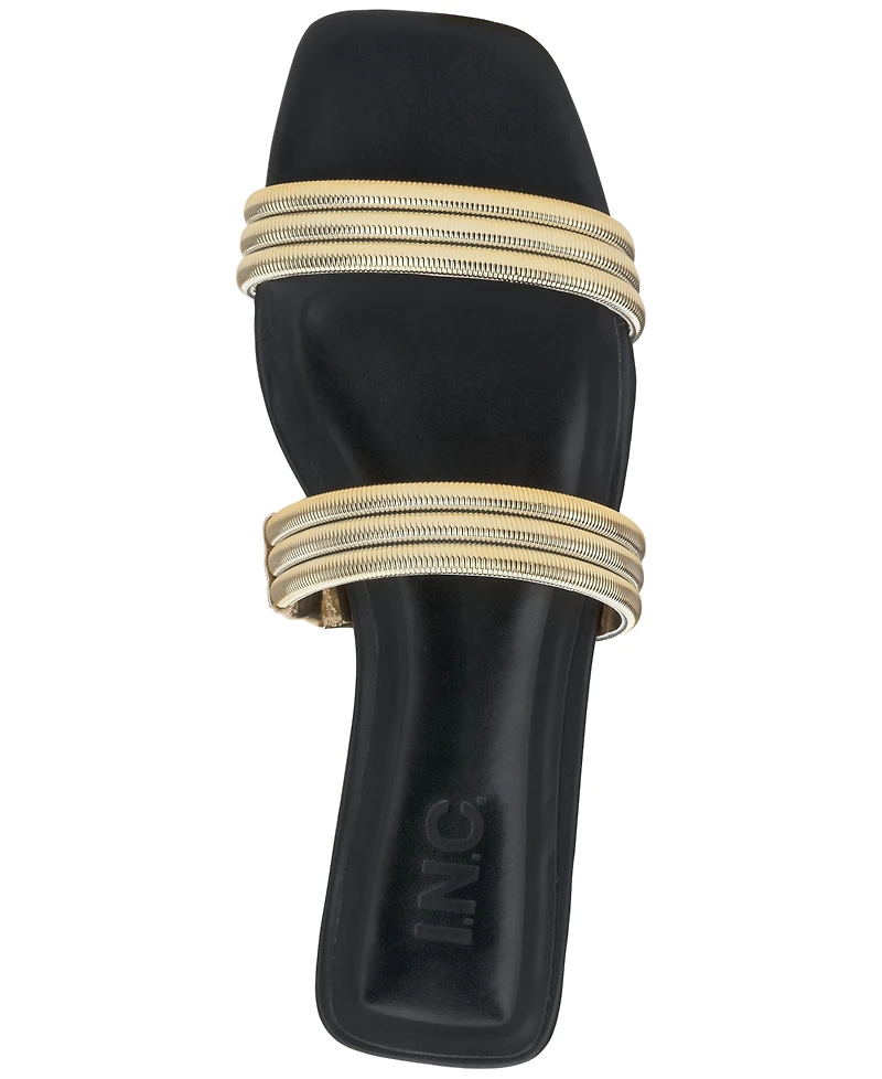 I.n.c. International Concepts Women's Panima Two-Band Flat Sandals, Exclusively at Macy's