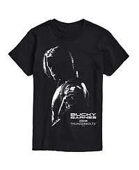 Airwaves Men's Marvel Thunderbolts Bucky Barnes Short Sleeve T-Shirt