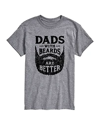 Airwaves Men's Dads with Beards Are Better Short Sleeve T-Shirt