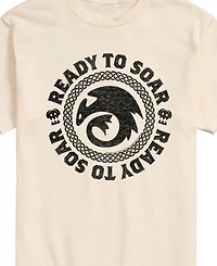Airwaves Men's How to Train Your Dragon Ready Soar Short Sleeve T-Shirt