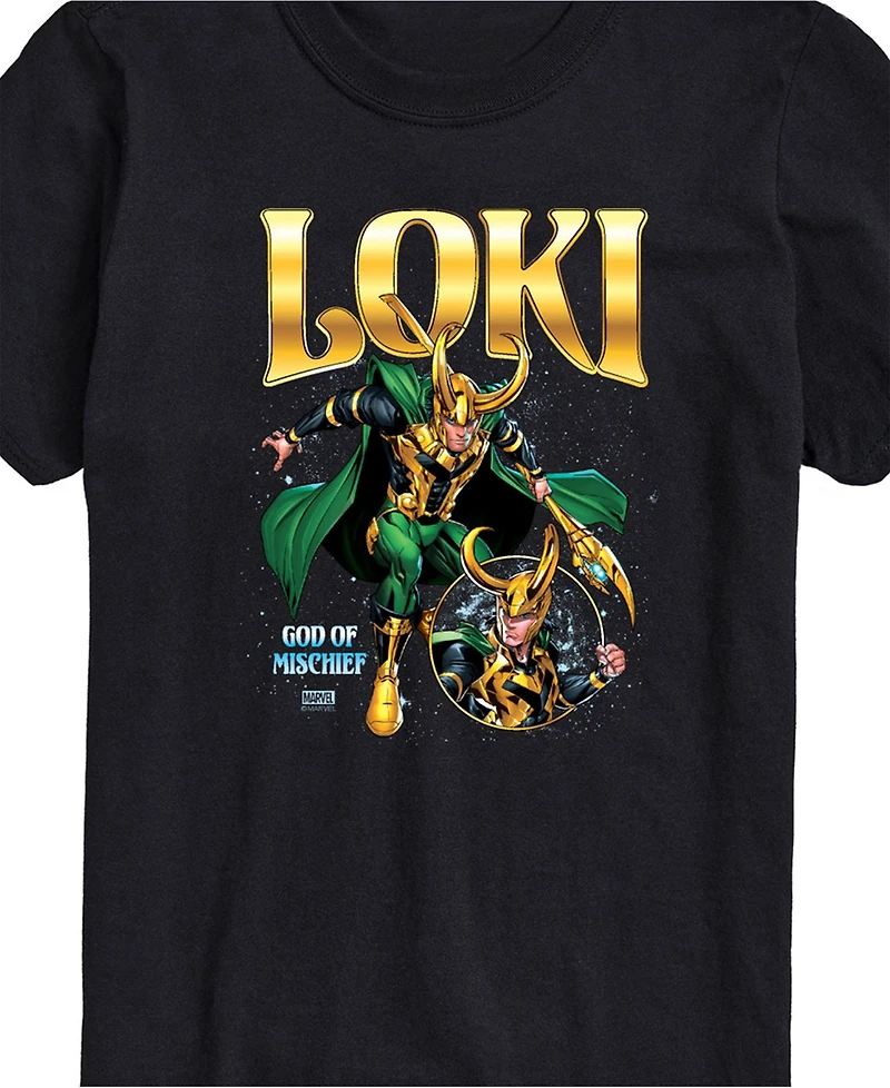 Airwaves Men's Marvel Loki Short Sleeve T-Shirt