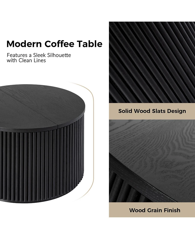 Julius 23.6" Round Coffee Table