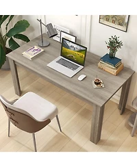 Rectangular Modern Dining Kitchen Table – Contemporary Dining Table for Kitchen or Dining Room