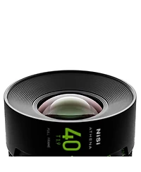 NiSi Athena Prime 40mm T1.9 Cine Lens without Filter Holder, Fujifilm G